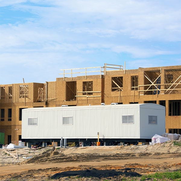 you may need to check with local authorities for any necessary permits to place construction site office trailers on a construction site