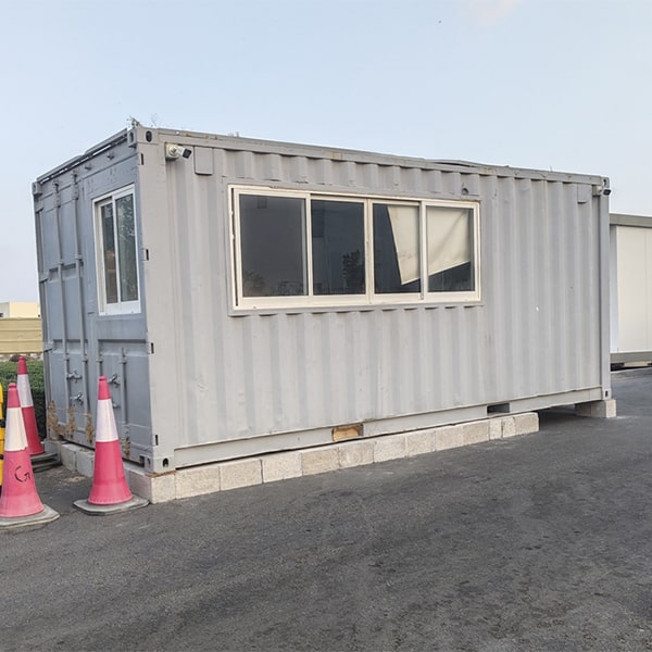 our portable classroom trailers are equipped with fire alarms, emergency exits, and other safety features